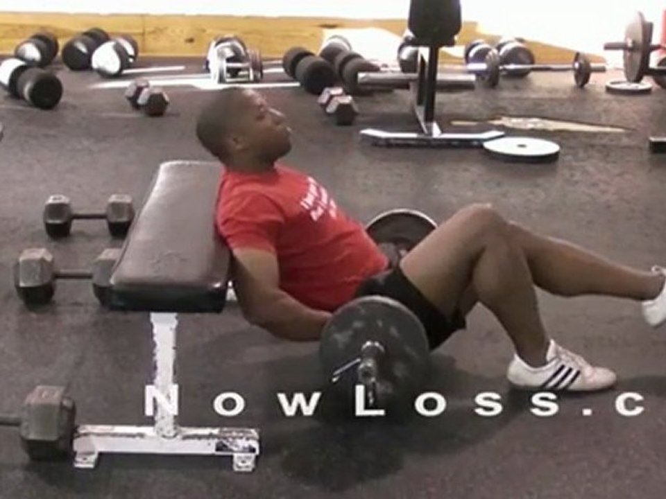 Sehpada Kalça Kaldırma / Köprü - Bench Hip Thrust