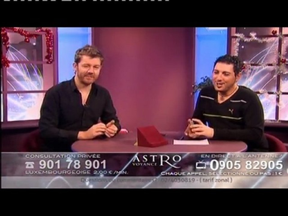 Nicolas Gigliotti (Secret story ) et Sebastien Van Mulders sur RTL TVI se lachent pour nouvel an