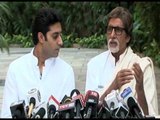 Hamare ghar Laxmi aayi hain... - Abhishek & Amitabh Bachchan