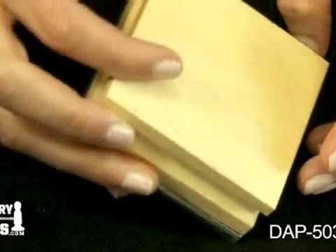 DAP-503.00 - Steel and Wood Bench Block - Jewelry Making Tools Demo