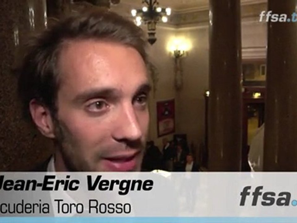 Trophées du Sport Automobile 2011 - Grosjean, Vergne et Pic en F1