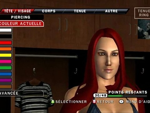 WWE Smackdown ! Vs. Raw 2010 (360) - Création d'une Superstar