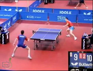 English Open 09 Adrien MATTENET - MA LIN