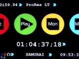 Atomos Samurai - User interface demo