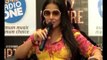 Vidya Balan At 'The Dirty Picture' Press Conference In Bangalore
