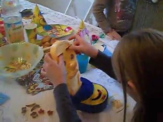 Anniversaire margaux florine et Mr visage lol