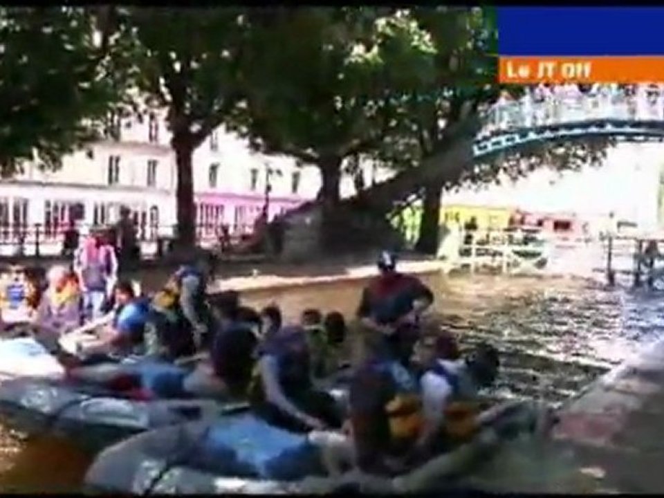 contraste canal saint martin paris évènement nautique évènements nautiques TF1
