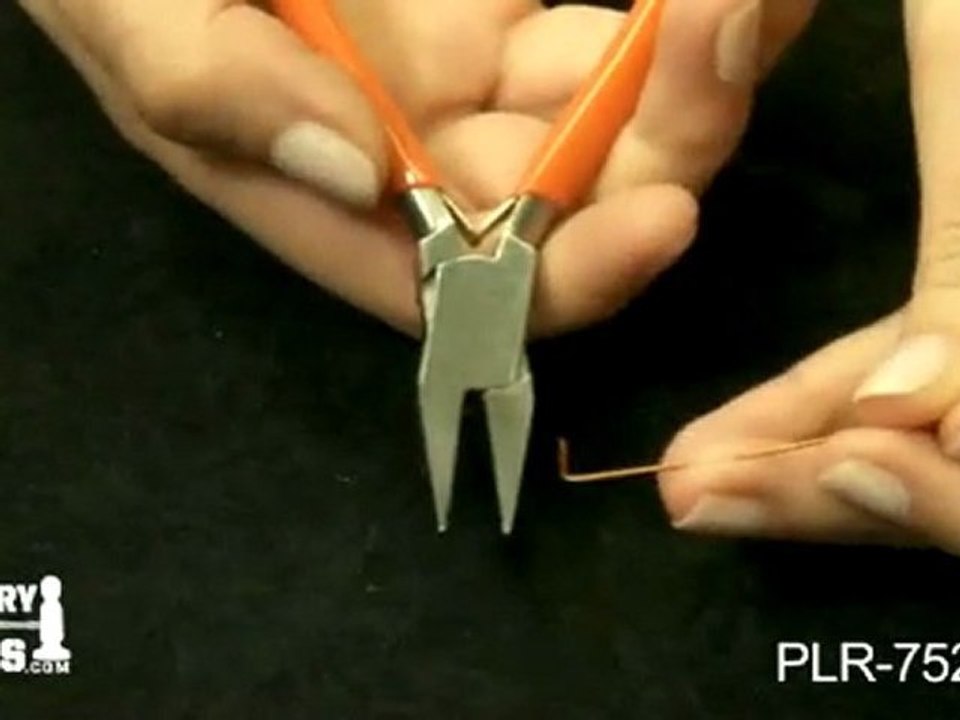 PLR-752.00 - Wolf Tools Groovy Chain Nose Pliers, 5-3/4 Inches - Jewelry Tools Demo