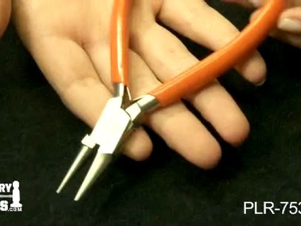 PLR-753.00 - Wolf Tools Groovy Looping Pliers without Grooves, 5 Inches - Jewelry Tools Demo