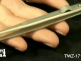 TWZ-171.76 - Allegro Diamond Tweezers, Stainless Steel, Medium Point, Locking - Jewelry Tools Demo