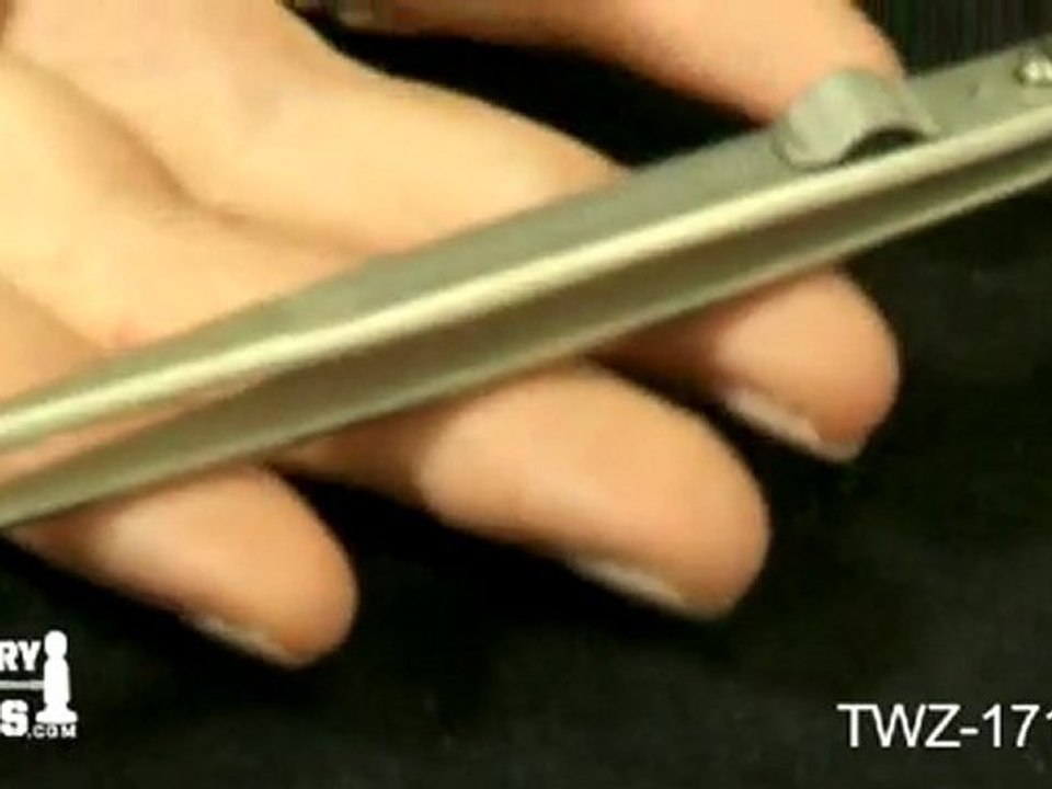 TWZ-171.76 - Allegro Diamond Tweezers, Stainless Steel, Medium Point, Locking - Jewelry Tools Demo