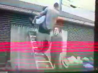 EBW:Justin gets thrown into glass by zack