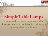 Stylish Contemporary Table Lamps