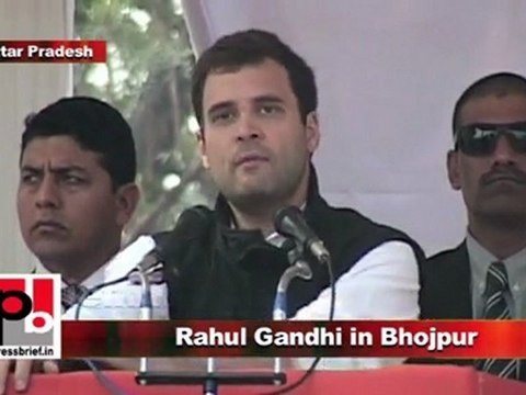 Congress Leader Rahul Gandhi in Bhojpur (U.P) Part 7