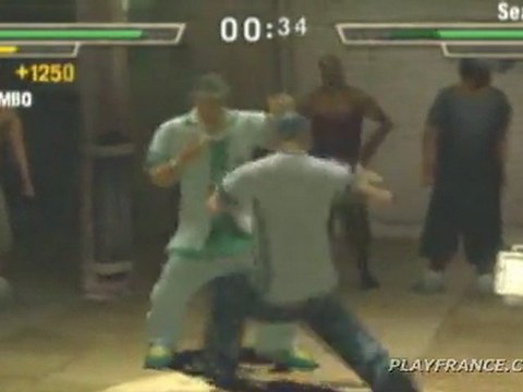 Def Jam Fight For NY : The Takeover (PSP) - Expérimenter le Blazin sur Sean Paul