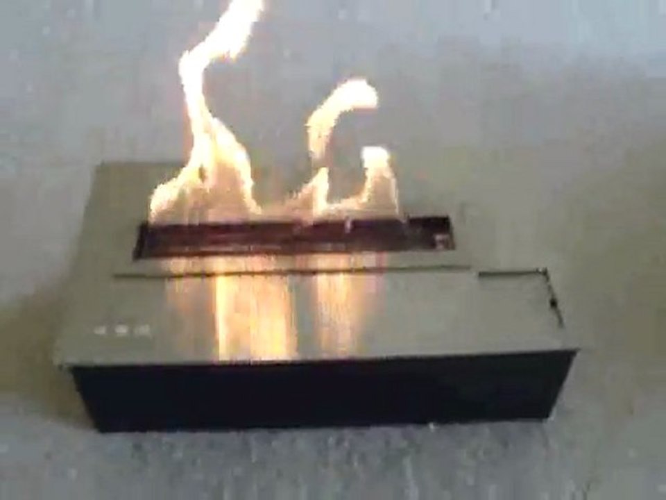 Bio Ethanol Brenner BL40 mit Fernbedienung A-FIRE www.a-fire.com
