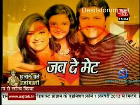 Saas Bahu Aur Betiyan [Aaj Tak] - 3rd January 2012 Pt2
