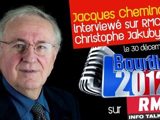 Jacques Cheminade sur RMC Bourdin 2012, avec Christophe Jakubyszyn