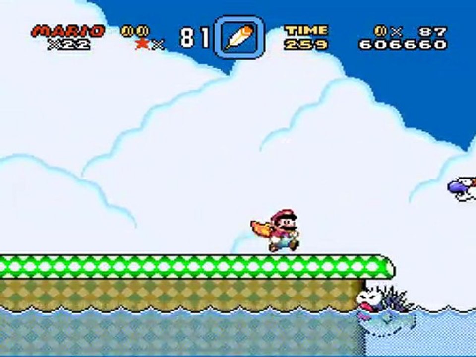 [Walkthrough] Super Mario World - episode 4 - Super nintendo