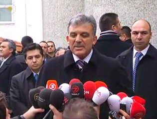 Cumhurbaşkanı Gül, Irak’ın Uludere Sınırına Yakın Kesiminde Yaşanan Olayla İgili Konuştu