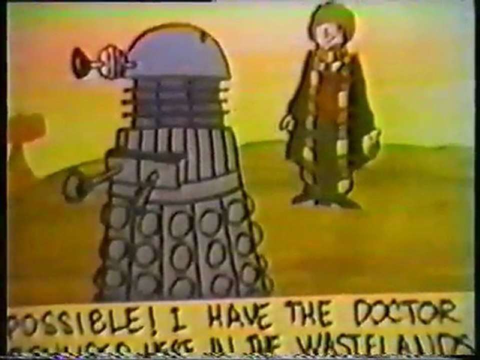 Doctor Who Dial D For Dalek Cartoon
