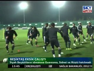 Beşiktaş Eksik Çalıştı