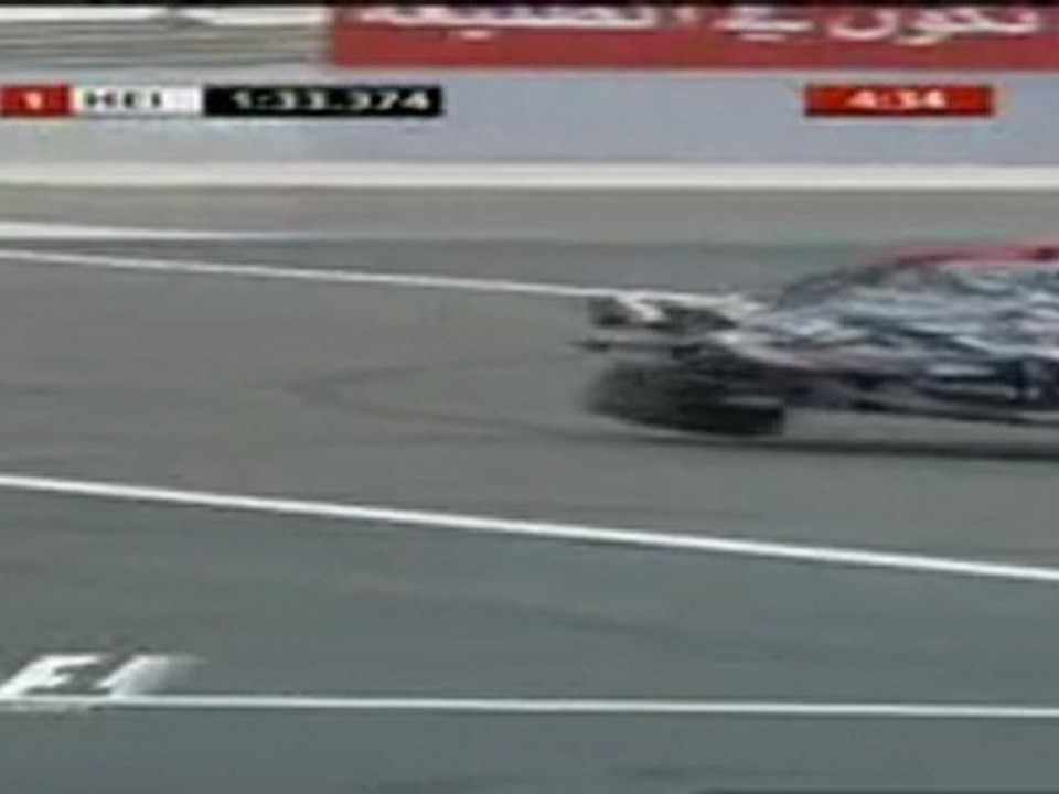Bahrain 2006 Qualifying Kimi Räikkönen suspension failure