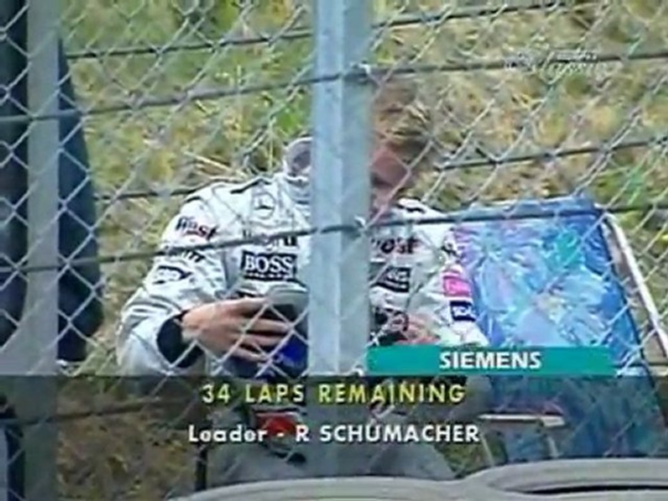 Nürburgring 2003 Race Kimi Räikkönen Engine Failure