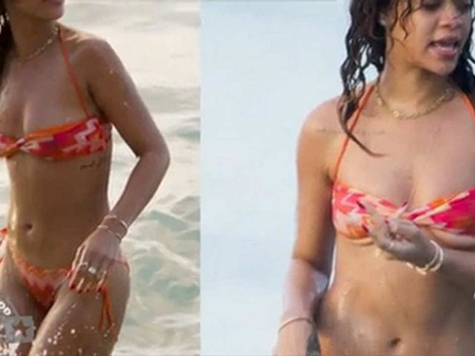 Rihanna in a hot two piece