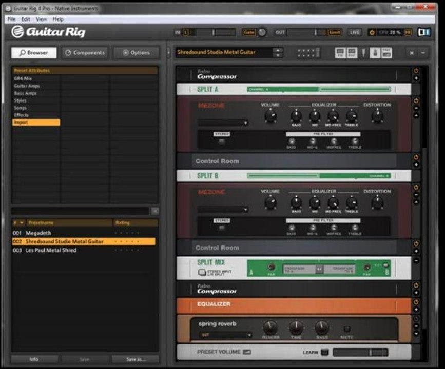 Guitar Rig 4 Metal Tone - Melodic Death Metal