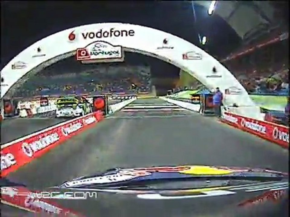 WRC Rally Portugal 2010 Kimi Räikkönen SS1 onboard