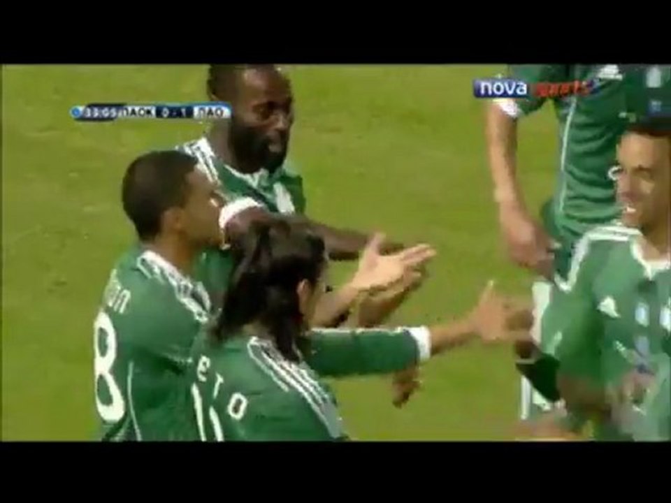 Paok-Panathinaikos 1-3 Panigirismos - Ai Se Eu Te Pego (Assim voce me mata) - YouTube