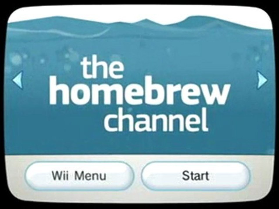 Wii Homebrew Channel Banner