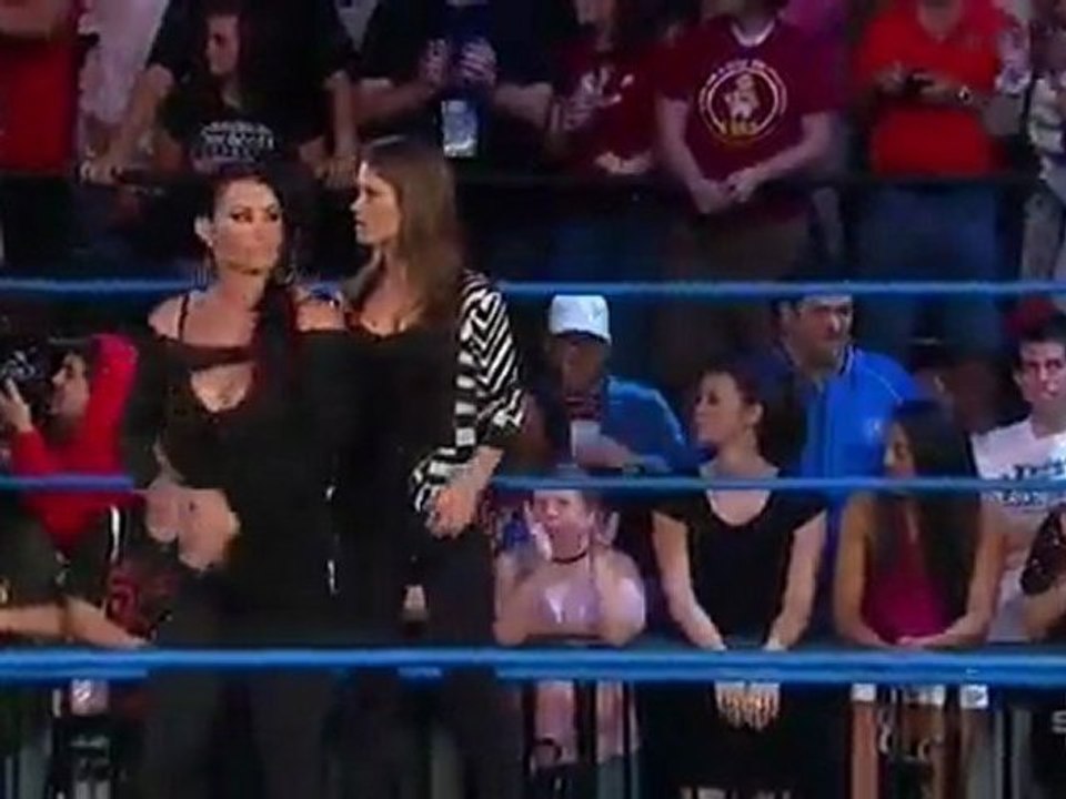Madison Rayne, Gail Kim, TNT,   Sting  Mickie James Segment