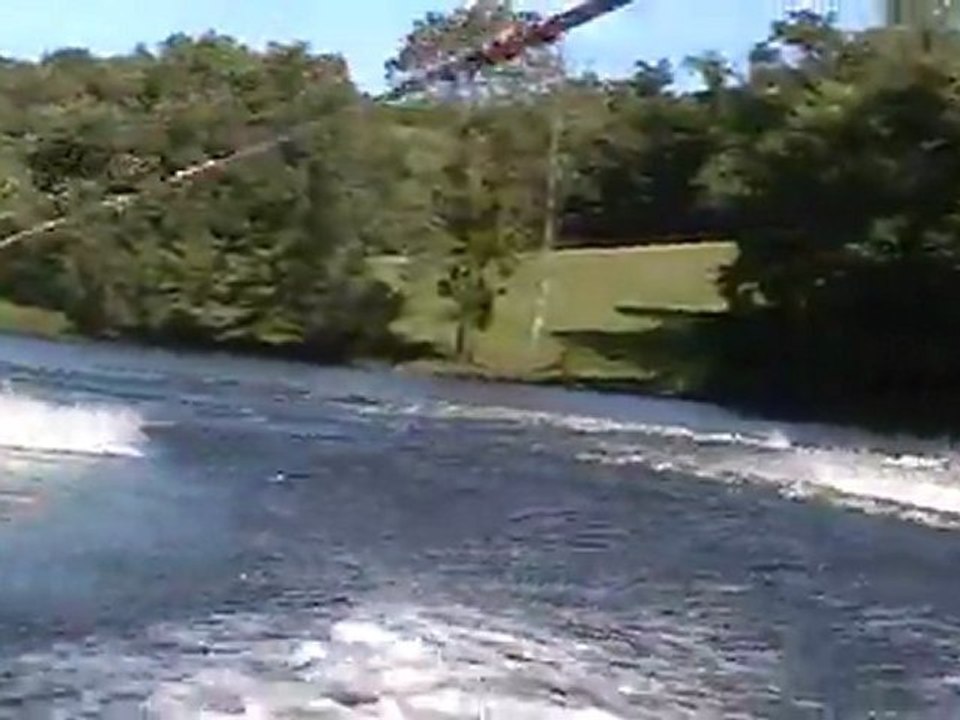 wake a 2 a meuzac vu du bateau