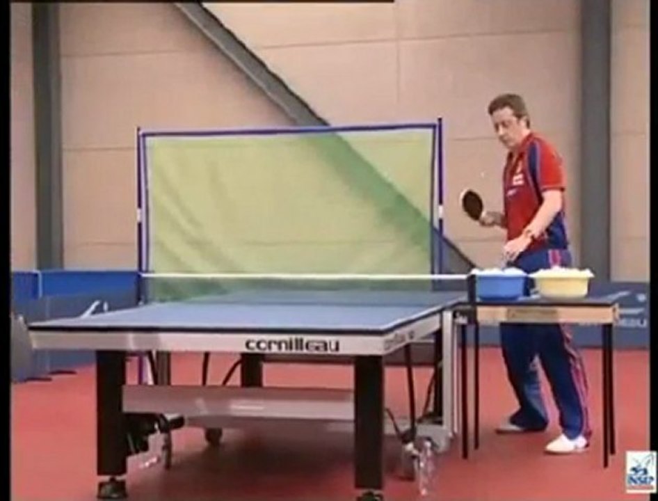 Canal-Insep   Tennis de table   Panier de balles, mode d'emploi (extrait)