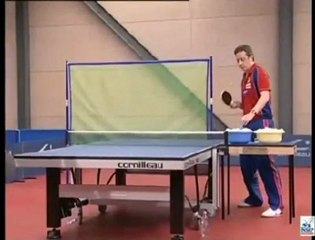 Canal-Insep   Tennis de table   Panier de balles, mode d'emploi (extrait)