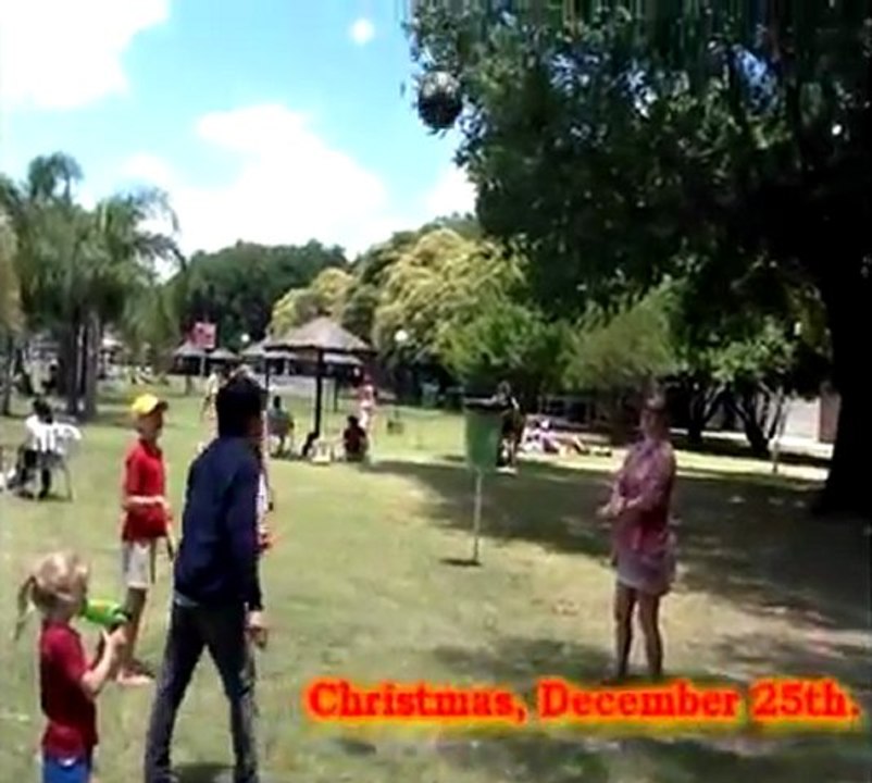 Bermo fjölskylda- Jólin í sumar  / Navidad en verano- familia Bermo-  Argentina December 25th 2011-