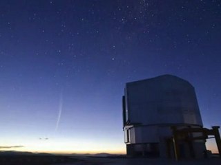 Lovejoy, la comète de Noël, capturée à Paranal
