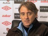 Mancini - City ne ressent pas de pression.