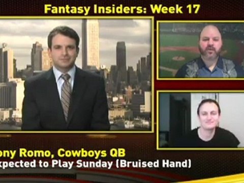 NFL Fantasy Insiders: Week 17 Advice
