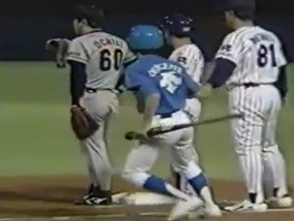 '94年ヤクルトＶＳ巨人　危険球騒動