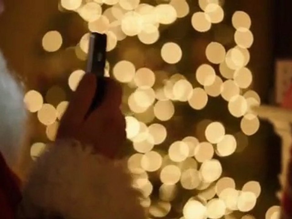Pub TV iPhone - Le secret du Père Noël