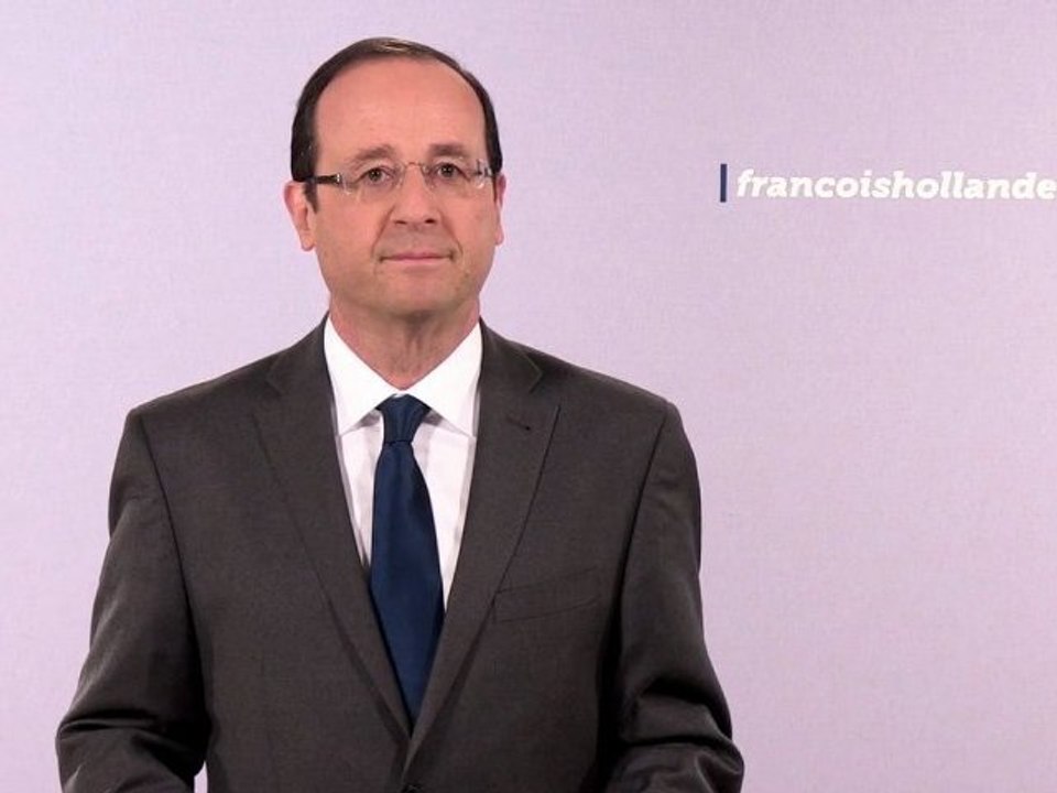 François Hollande : "2012, l'année du changement"