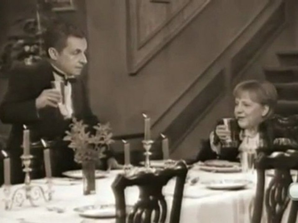 Dinner for one sous-titres francais Sarkozy et Merkel