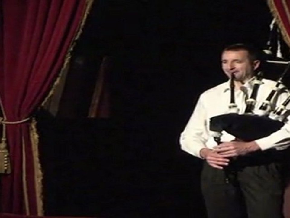 "amazing grace" Frederic Saquet a la cornemuse