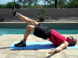 Yerde Tek Bacakla Kalça Kaldırma / One Legged Hip Thrust ~ bodytr.com