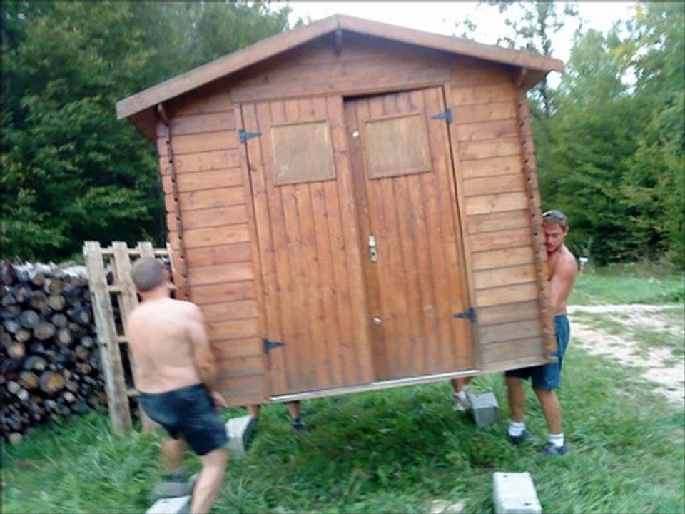 Le déplacement de mon chalet