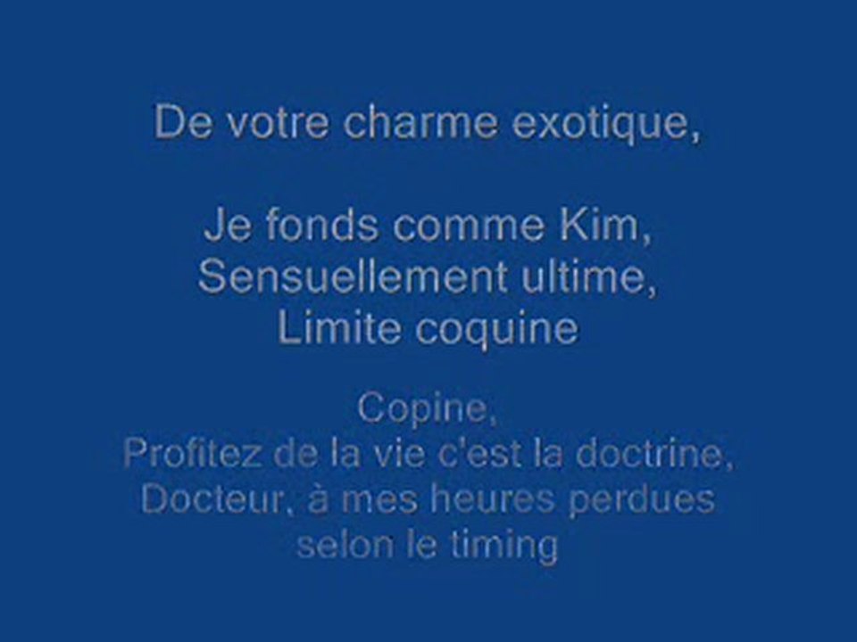 Celui colonel reyel paroles