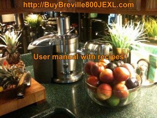 Breville 800JEXL Juice Fountain Elite